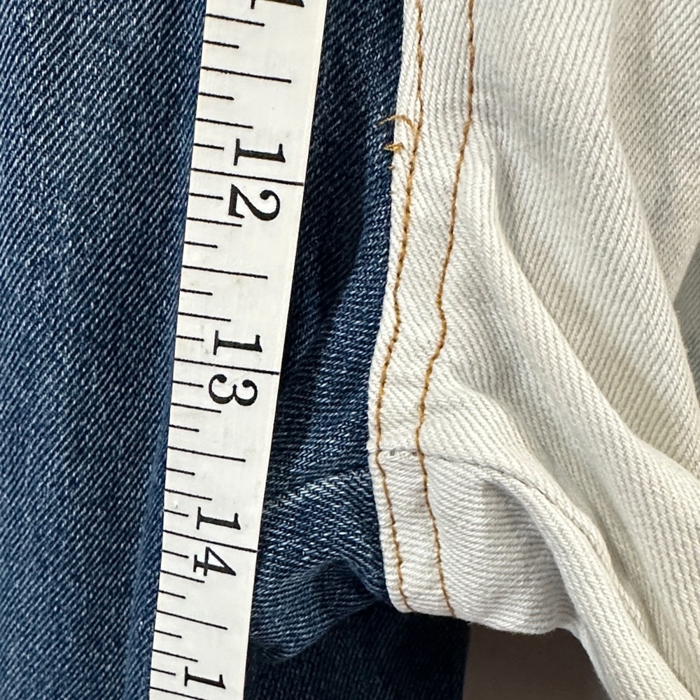 High Rise Two-Tone Jeans size M - Picture 9 of 14